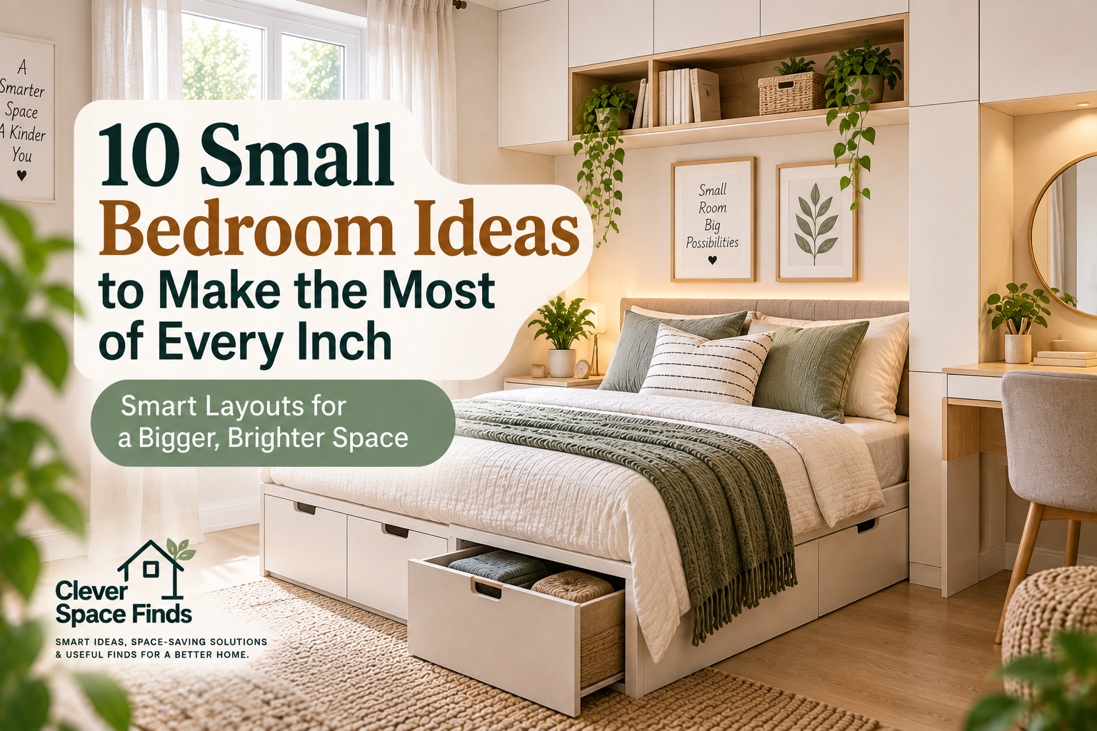10 Small Bedroom Ideas to Make the Most of Every Inch