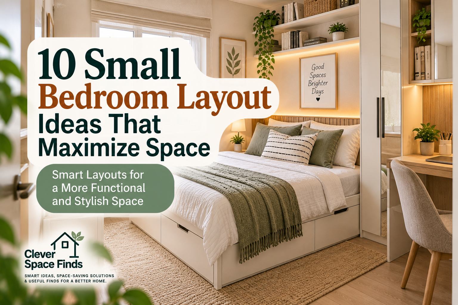 10 Small Bedroom Layout Ideas That Maximize Space